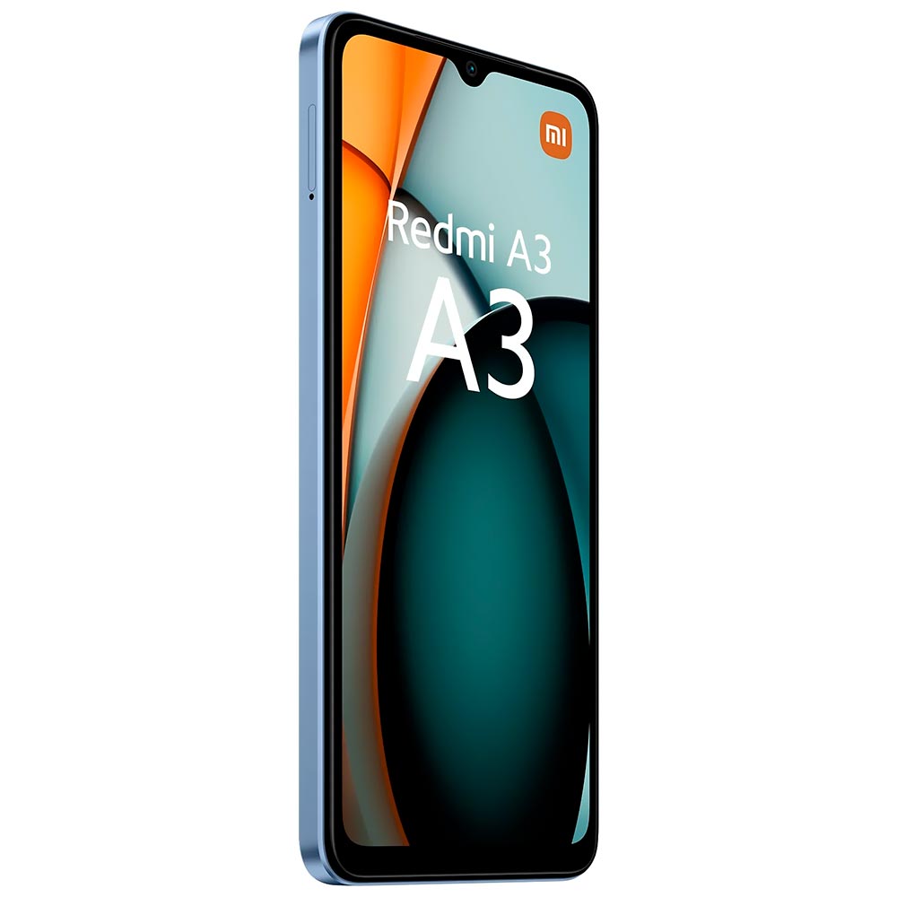スマートフォン本体 Redmi A3 Star Blue 4GB 128GB Celular Xiaomi Redmi A3 4GB de RAM / 128GB / Tela 6.71