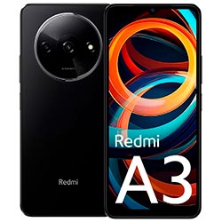 Celular Xiaomi Redmi A3 6GB de RAM / 128GB / Tela 6.71" / Dual Sim LTE - Midnight Preto (Índia)