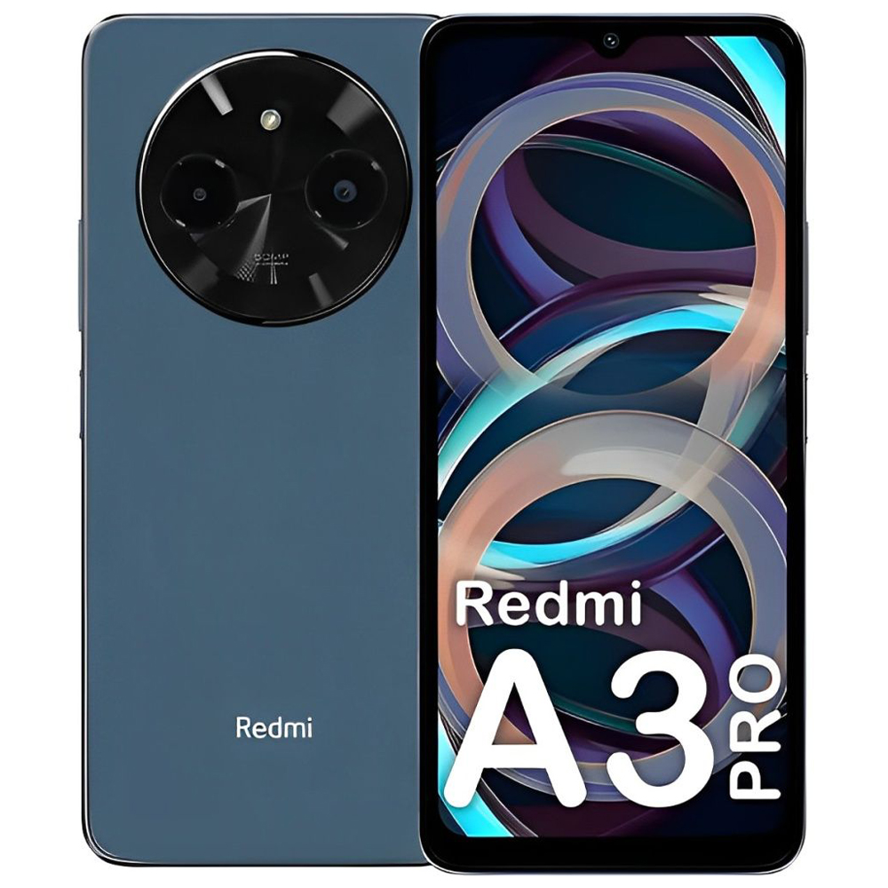 Celular Xiaomi Redmi A3 Pro 4GB de RAM / 128GB / Tela 6.88" / Dual Sim LTE - Navy Azul (Global)