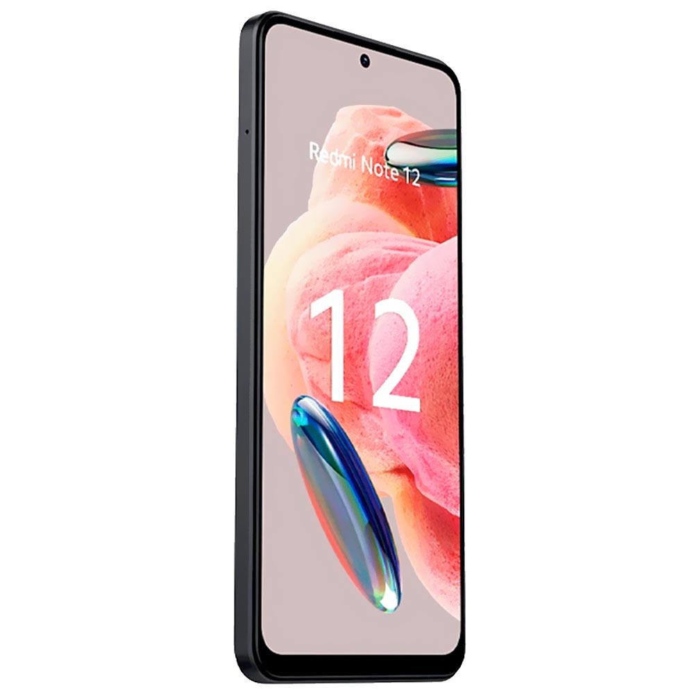 Celular Xiaomi Redmi Note 12 4GB de RAM / 128GB / Tela 6.67" / Dual Sim LTE - Onix Cinza (Global)