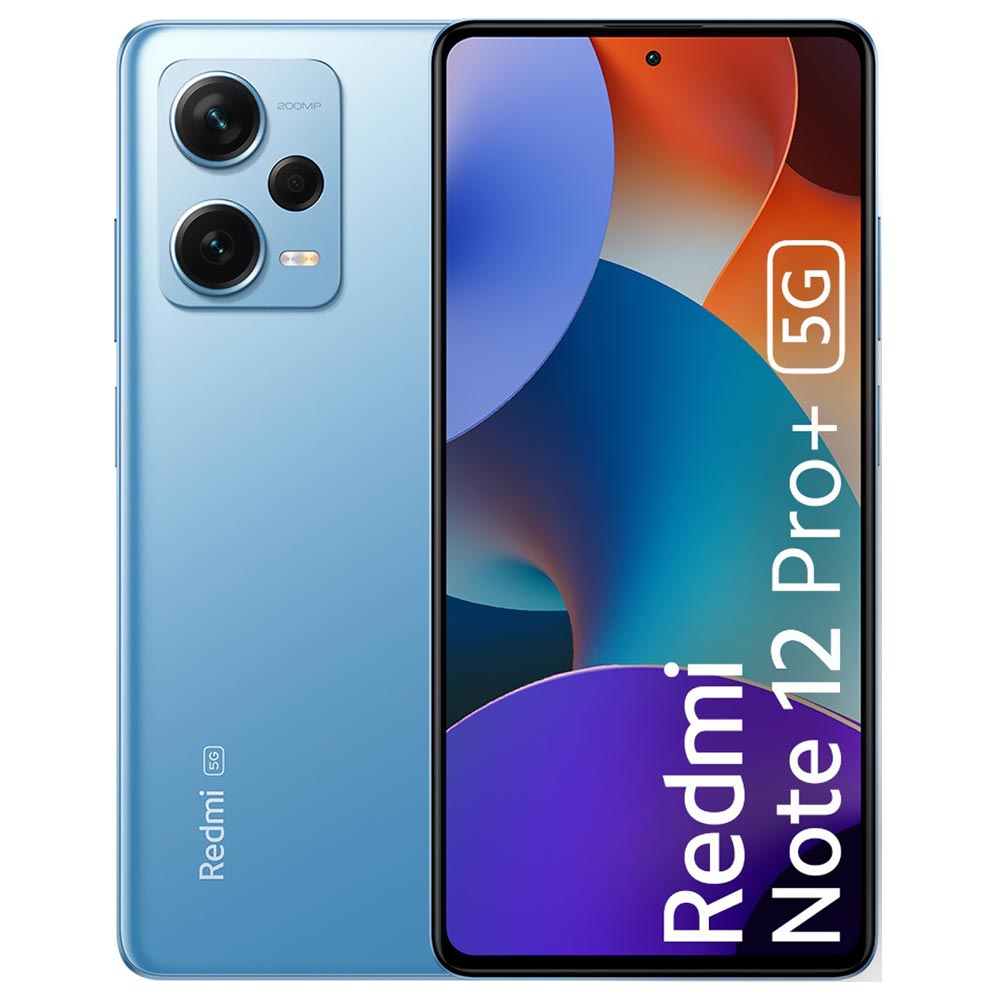 Celular Xiaomi Redmi Note 12 Pro+ 5G 8GB de RAM / 256GB / Tela 6.67" / Dual Sim - Sky Azul (Global)