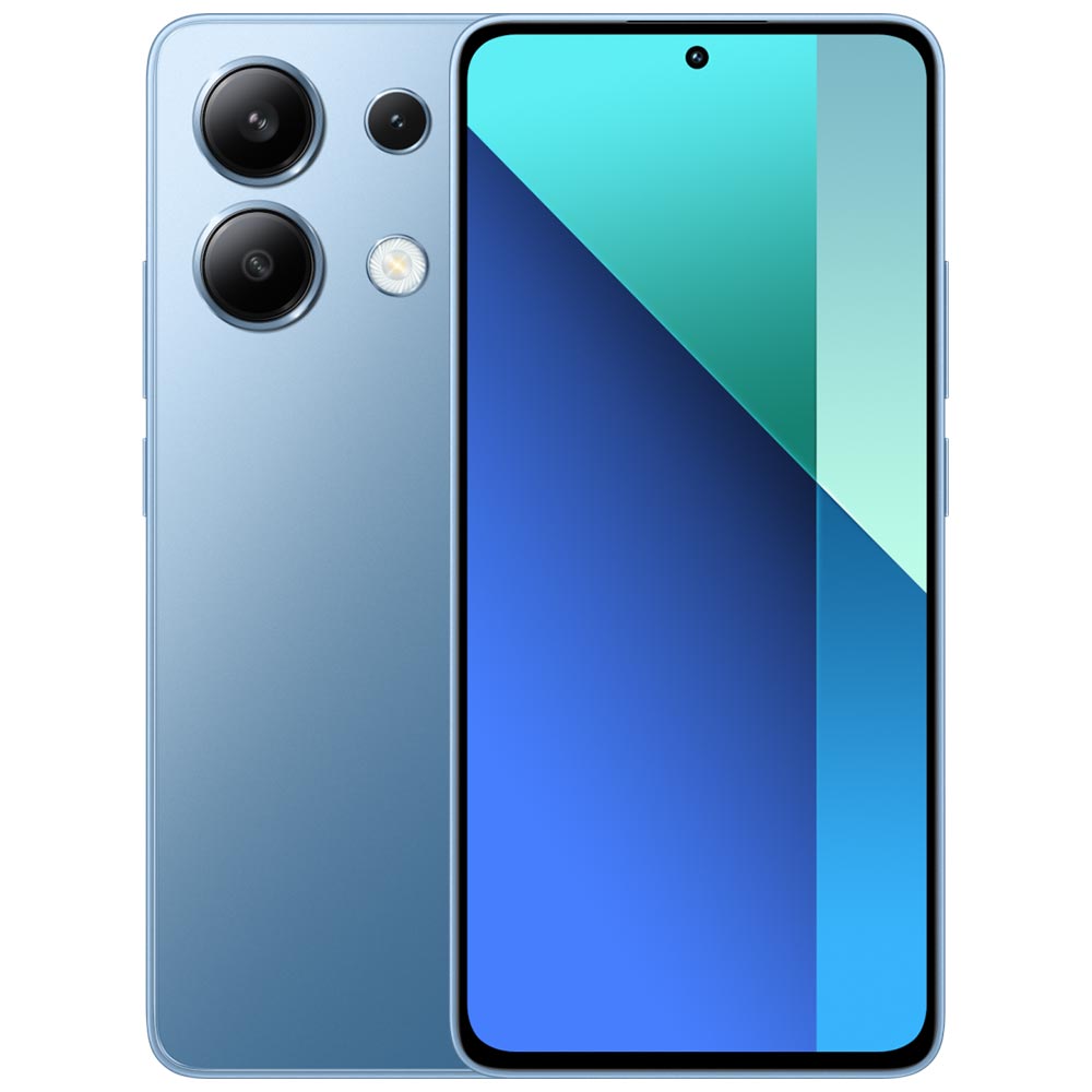 Celular Xiaomi Redmi Note 13 6GB de RAM / 128GB / Tela 6.67" / Dual Sim LTE - Ice Azul (Global)