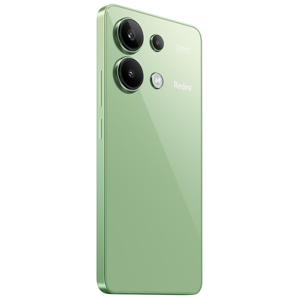 Celular Xiaomi Redmi Note 13 6GB de RAM / 128GB / Tela 6.67" / Dual Sim LTE - Mint Verde (Global)