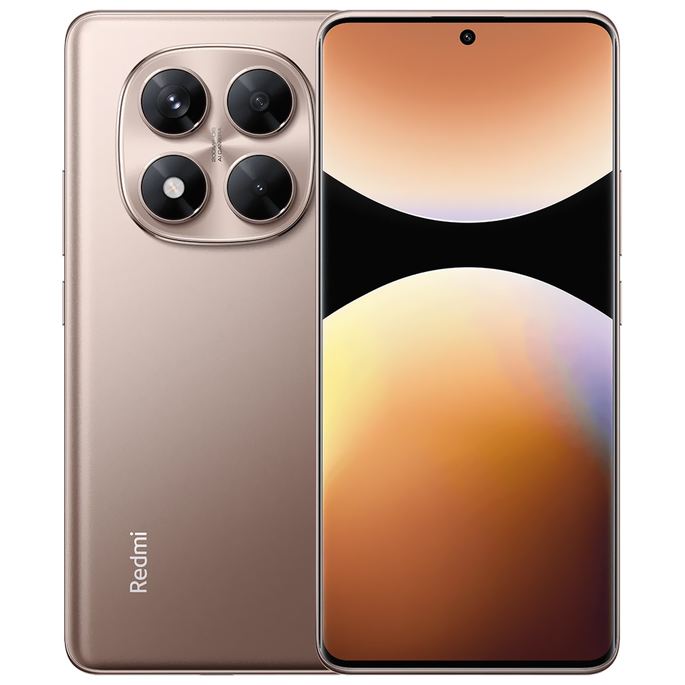 Celular Xiaomi Redmi Note 14 Pro 12GB de RAM / 512GB / Tela 6.67" / Dual Sim LTE - Sand Dourado (Global)