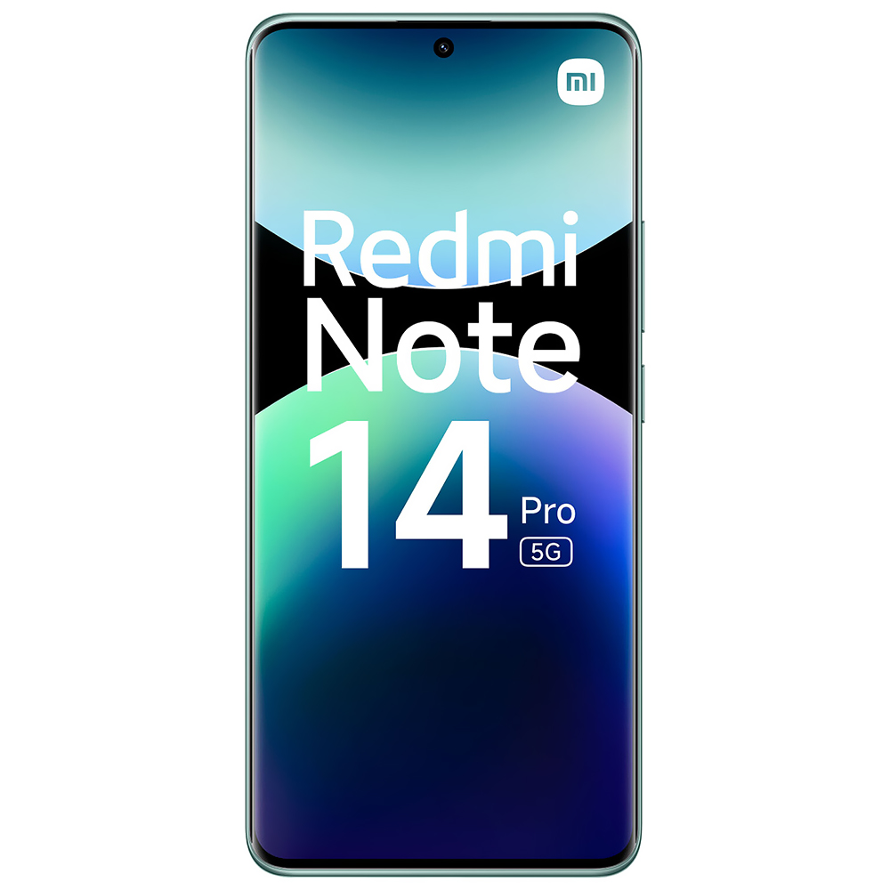 Celular Xiaomi Redmi Note 14 Pro 5G 12GB de RAM / 256GB / Tela 6.67" / Dual Sim 5G - Coral Verde (Global)