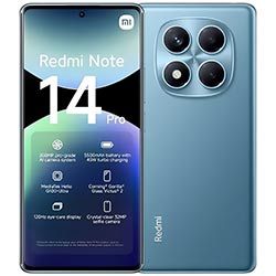 Celular Xiaomi Redmi Note 14 Pro 8GB de RAM / 256GB / Tela 6.67" / Dual Sim LTE - Ocean Azul (Global)