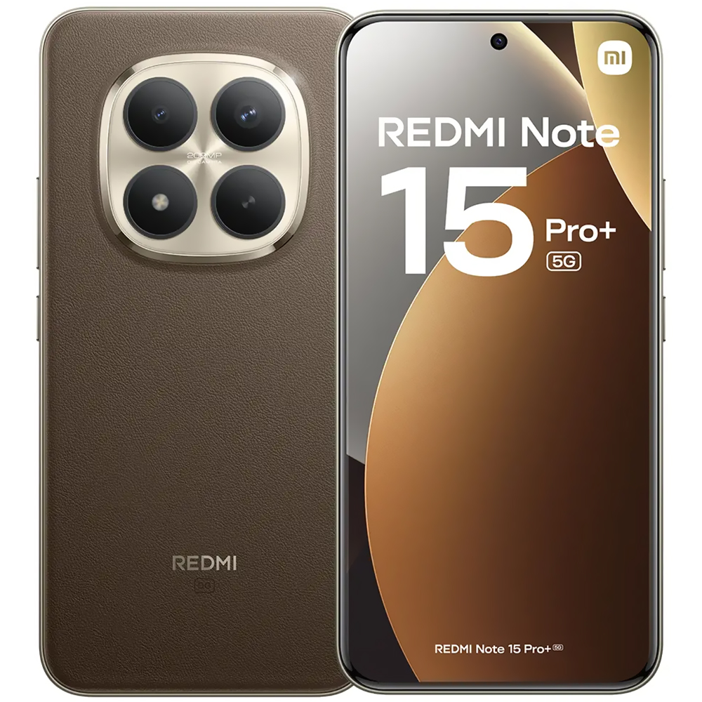 Celular Xiaomi Redmi Note 15 Pro+ 5G 8GB de RAM / 256GB / Tela 6.83" / Dual Sim 5G - Mocha Marrom (Global)