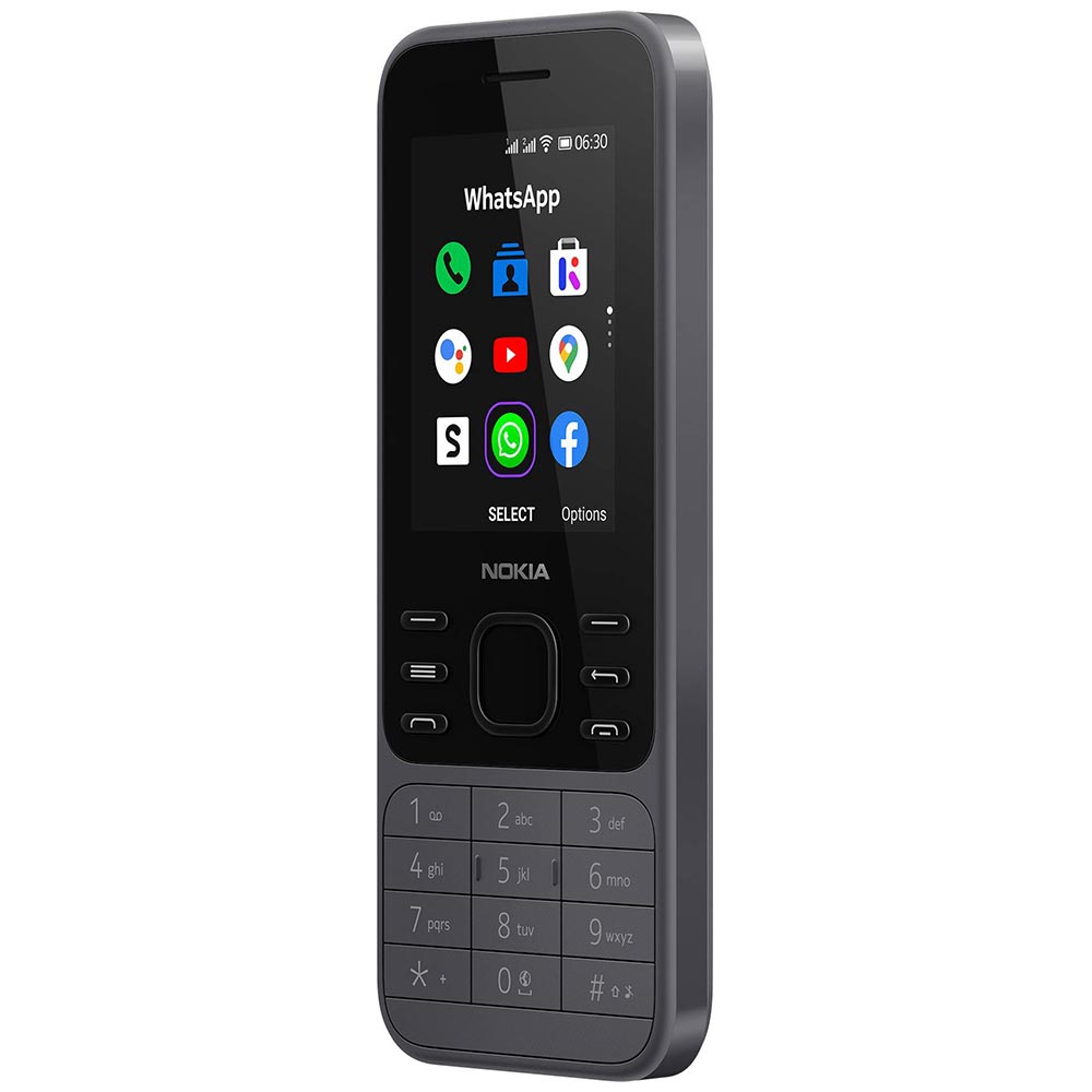 Celulat Nokia 6300 TA-1287 Tela 2.4" / Dual Sim - Charcoal 