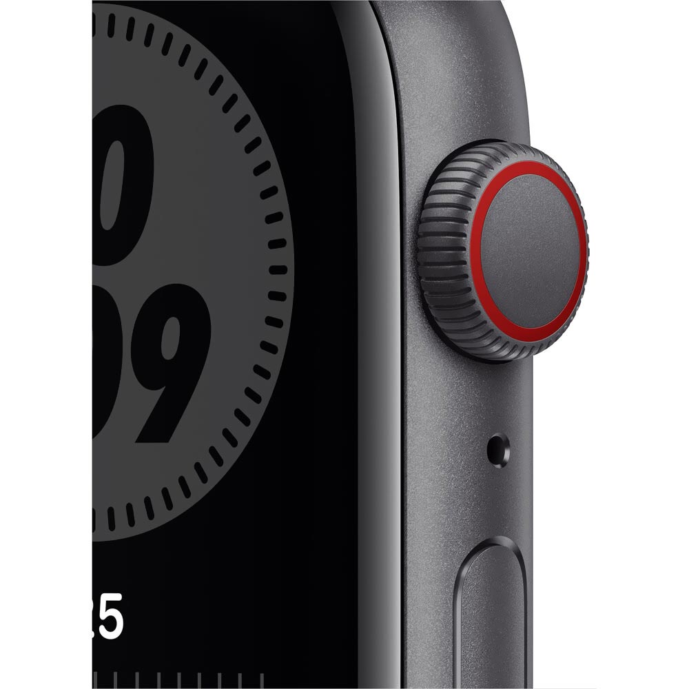 Apple Watch Nike SE MG063LL/A 44MM / GPS / Aluminum Sport Band - Space Gray / Anthracite Black