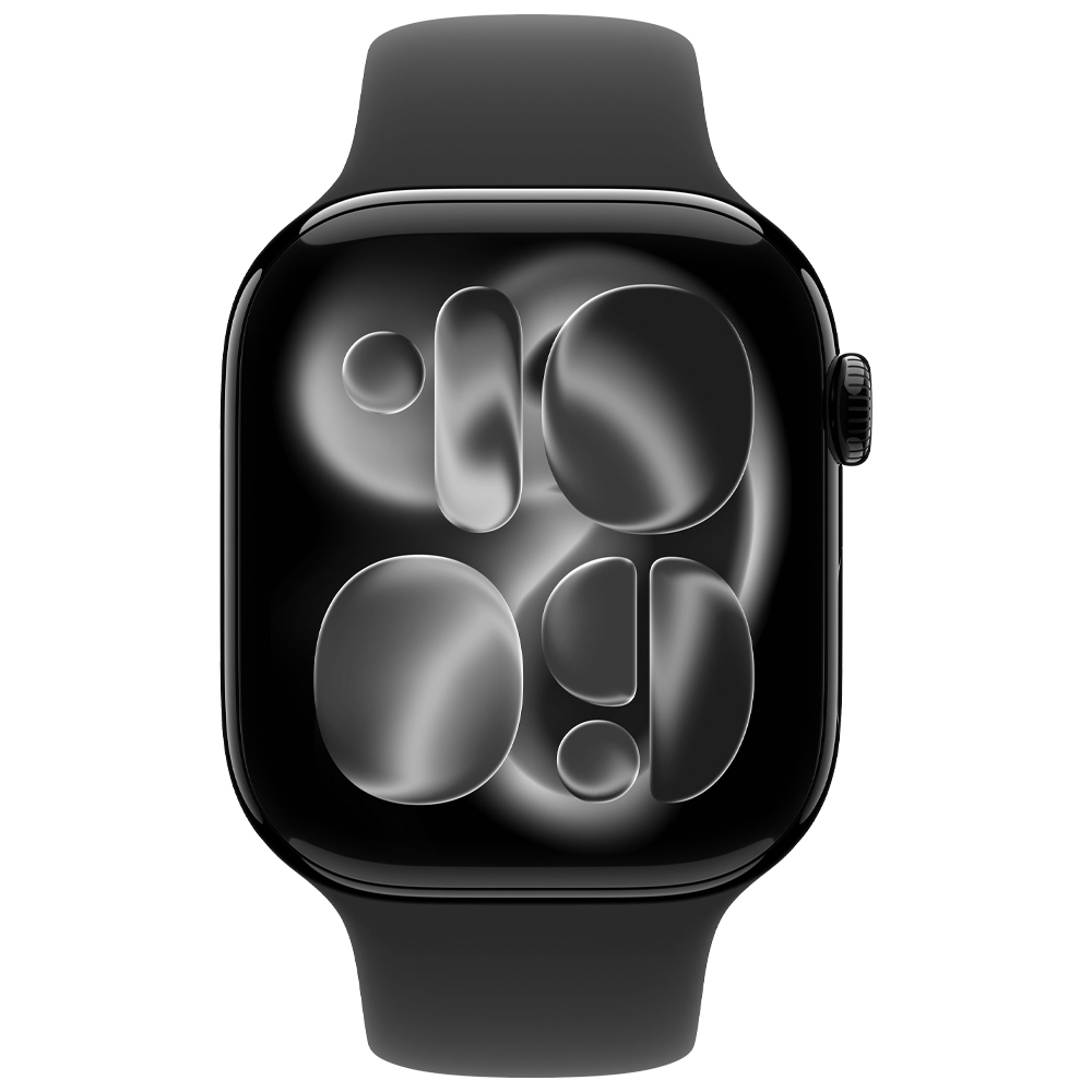 Apple Watch S11 MEQT4LW/A 42MM / S-M / GPS - Jet Black Aluminium / Black Sport Band