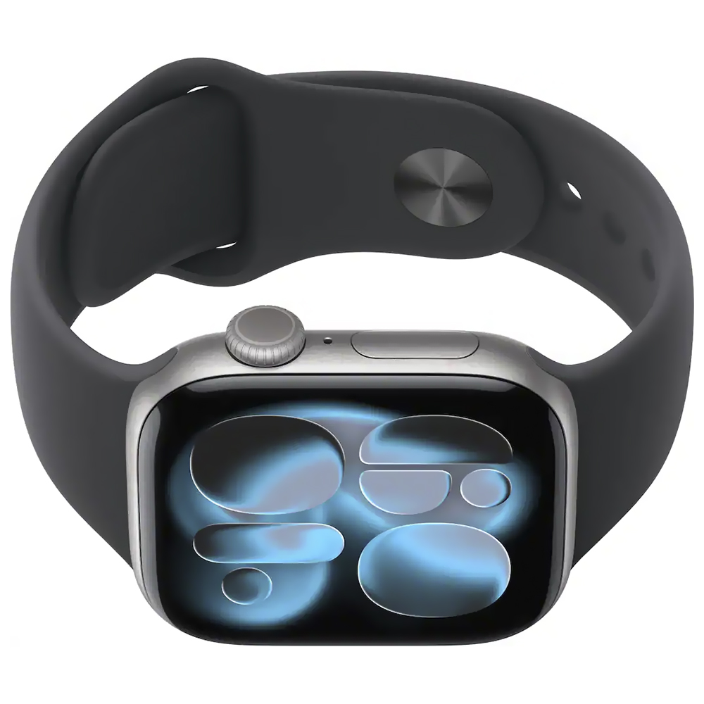 Apple Watch S11 MEQX4LW/A 42MM / M-L / GPS - Space Gray Aluminium / Black Sport Band