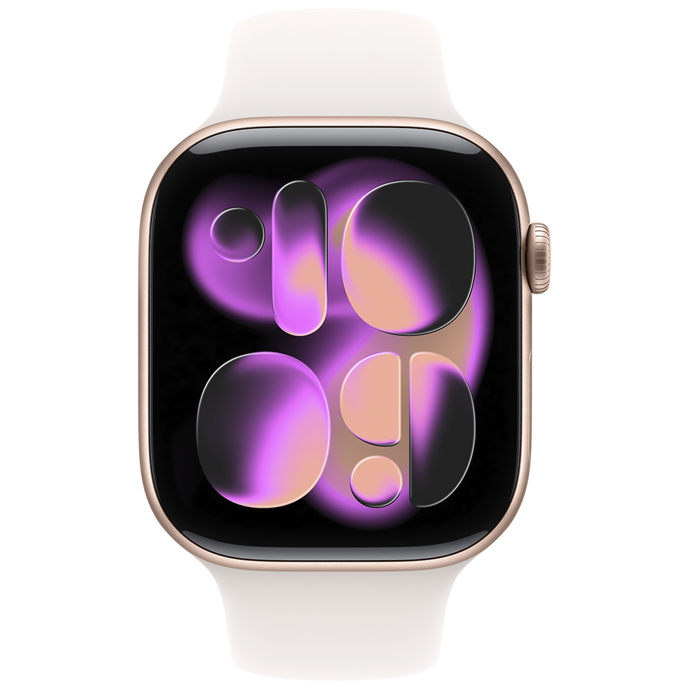 Apple Watch S11 MEU04LW/A 42MM / S-M / GPS - Rose Gold Aluminium / Light Blush Sport Band