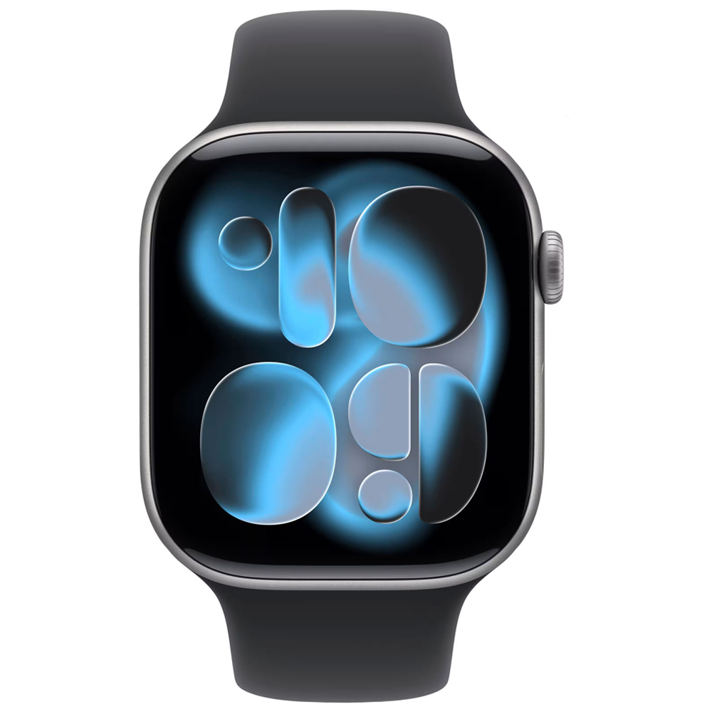 Apple Watch S11 MEV04AM/A 46MM / S-M / GPS - Space Gray Aluminium / Black Sport Band