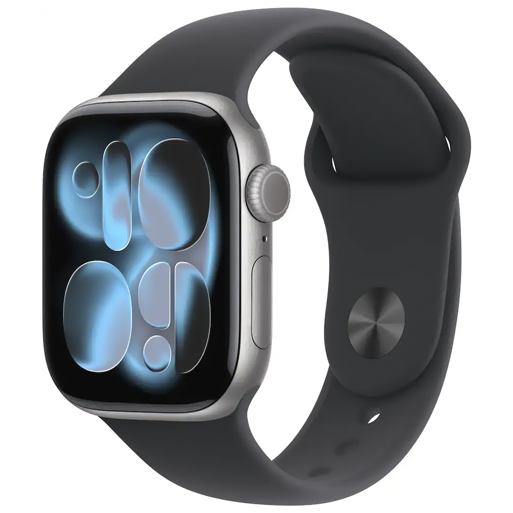Apple Watch S11 MEV04LW/A 46MM / S-M / GPS - Space Gray Aluminium / Black Sport Band