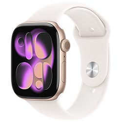Apple Watch S11 MEV74AM/A 46MM / M-L / GPS - Rose Gold Aluminium / Light Blush Sport Band