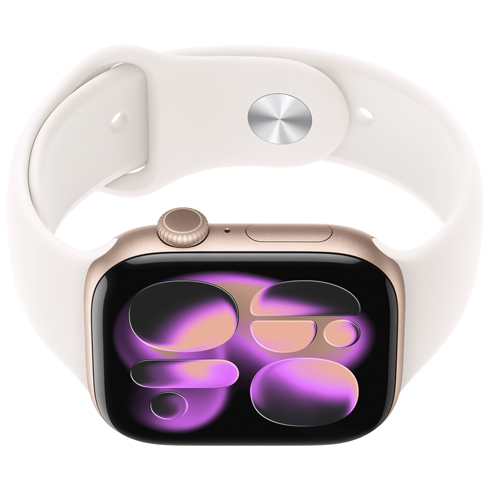 Apple Watch S11 MEV74AM/A 46MM / M-L / GPS - Rose Gold Aluminium / Light Blush Sport Band