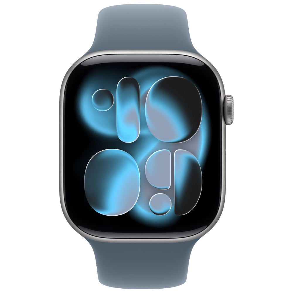 Apple Watch S11 MEW14LW/A 42MM / S-M / GPS - Space Gray Aluminium / Anchor Blue Sport Band