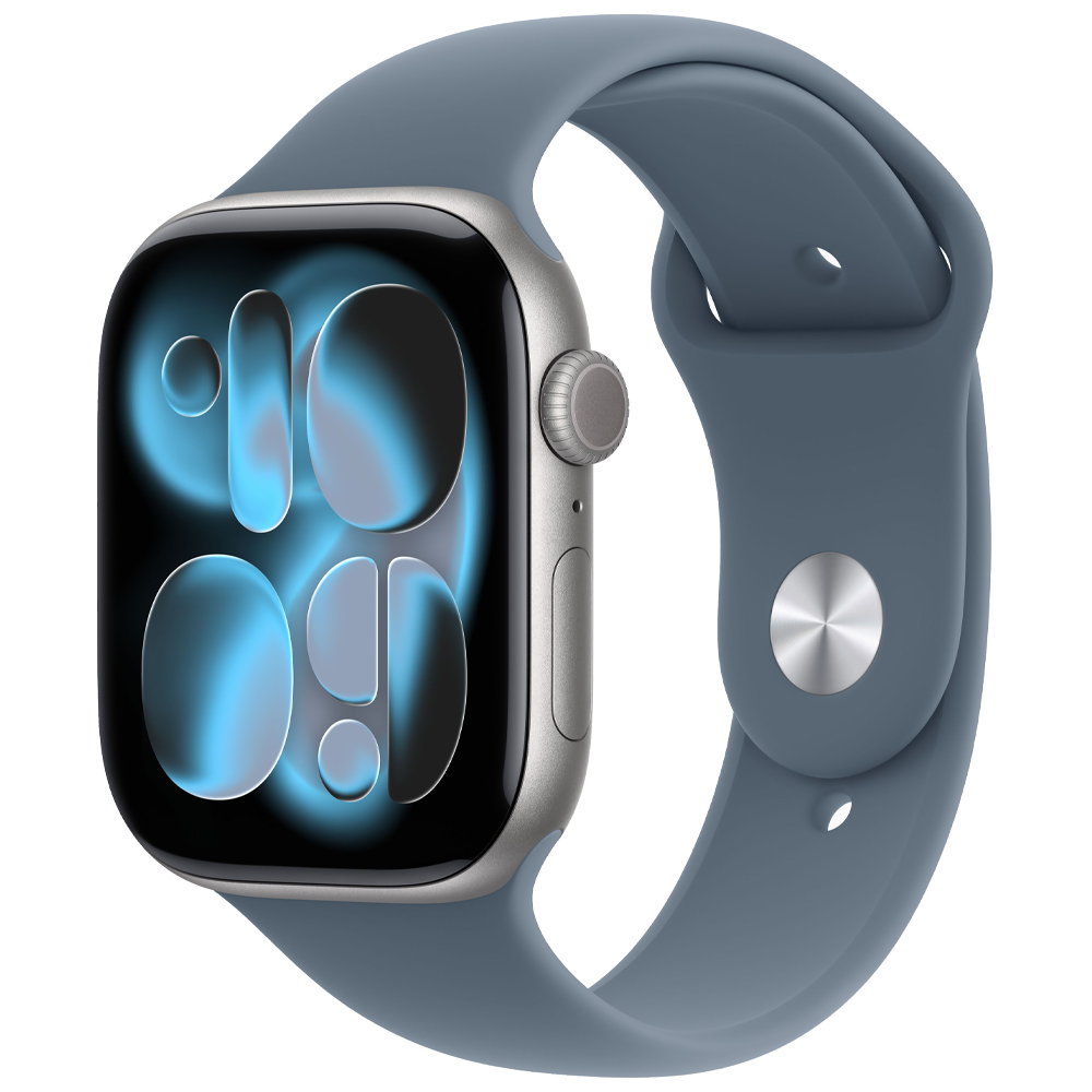 Apple Watch S11 MEW14LW/A 42MM / S-M / GPS - Space Gray Aluminium / Anchor Blue Sport Band