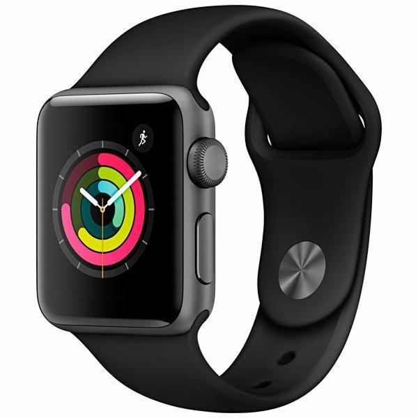 Apple Watch S3 MTF02LL/A 38MM / GPS / Aluminium Sport Band - Space Gray / Black