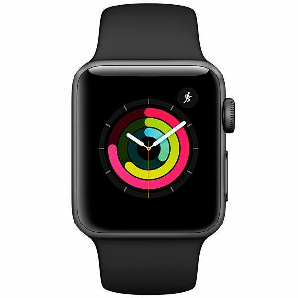 Apple Watch S3 MTF02LL/A 38MM / GPS / Aluminium Sport Band - Space Gray / Black
