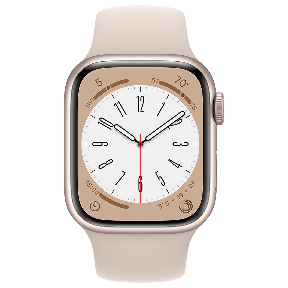 Apple Watch S8 MNUP3LL/A 45MM / S-M / GPS / Aluminium Sport Band - Star