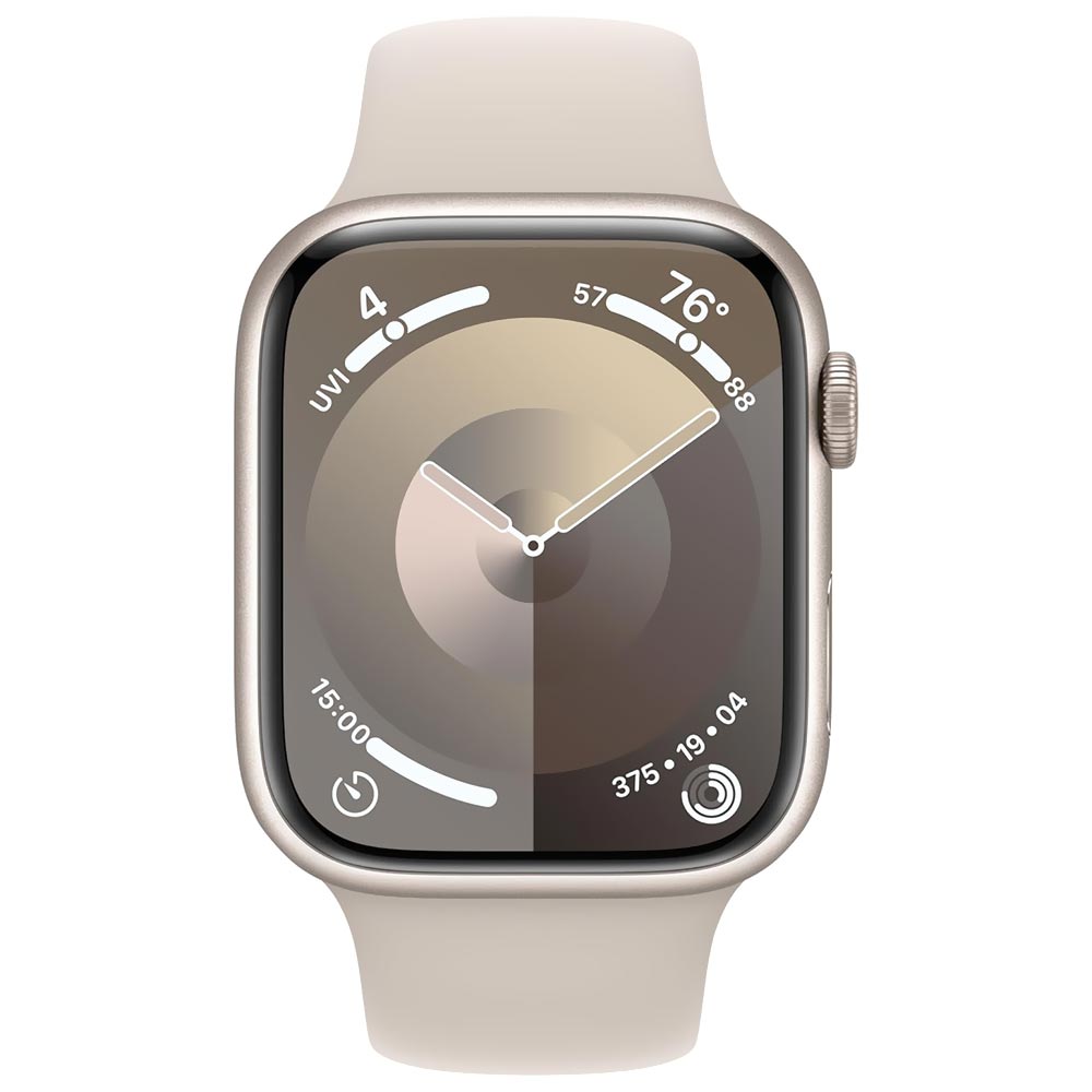 Apple Watch S9 MR8T3LW/A 41MM / S-M / GPS / Aluminium Sport Band - Starlight