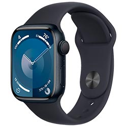 Apple Watch S9 MR8W3LL/A 41MM / S-M / GPS / Aluminium Sport Band - Midnight