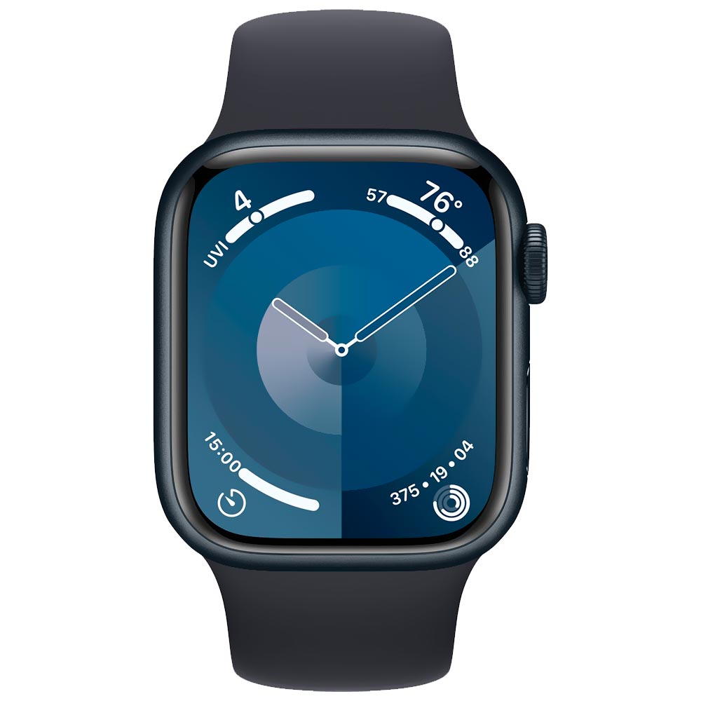 Apple Watch S9 MR8W3LL/A 41MM / S-M / GPS / Aluminium Sport Band - Midnight