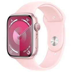 Apple Watch S9 MR943LL/A 41MM / M-L / GPS / Aluminium Sport Band - Pink / Light Pink