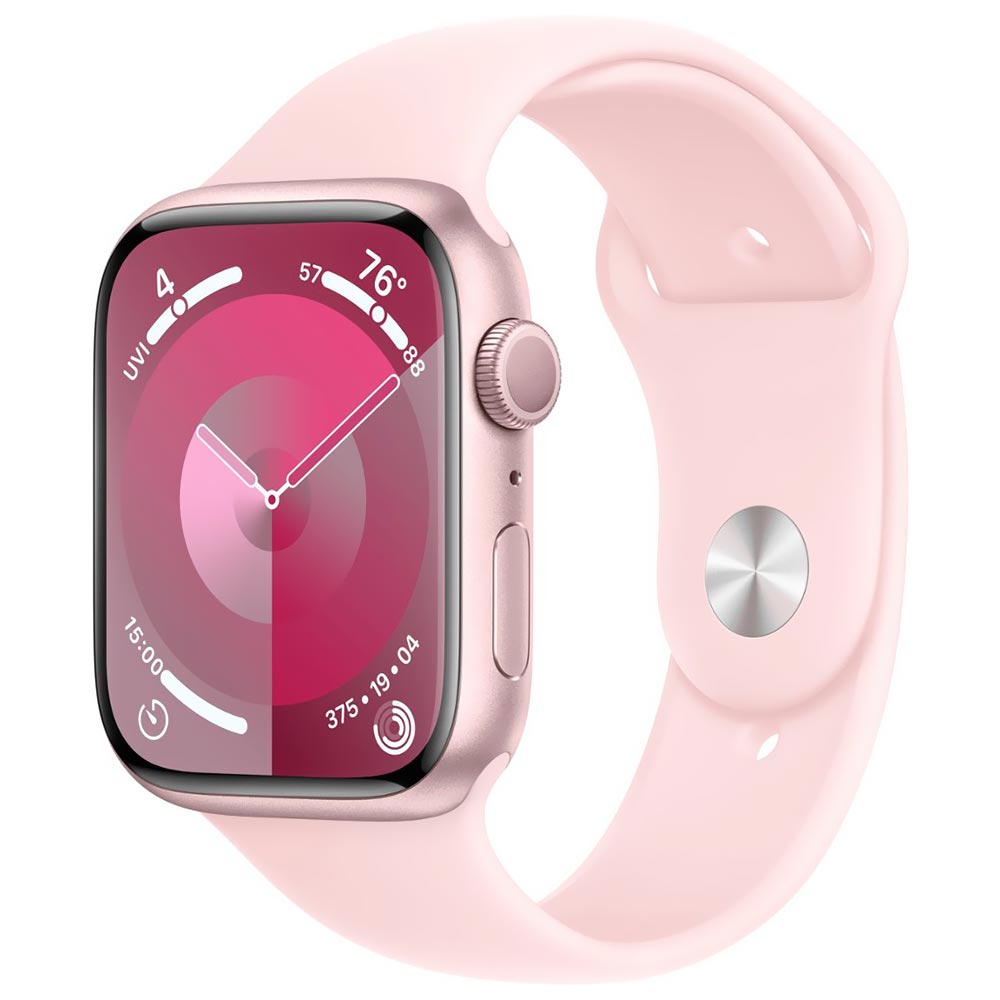 Apple Watch S9 MR943LL/A 41MM / M-L / GPS / Aluminium Sport Band - Pink / Light Pink