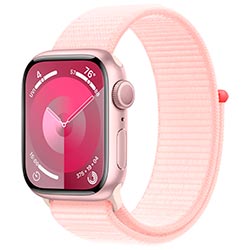 Apple Watch S9 MR953LL/A 41MM / GPS / Aluminium Sport Loop - Pink / Light Pink