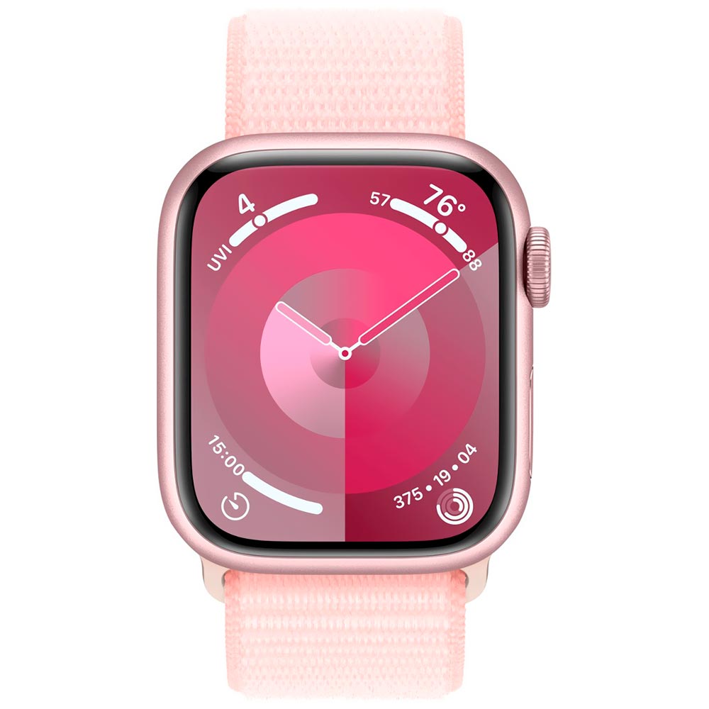 Apple Watch S9 MR953LW/A 41MM / GPS / Aluminium Sport Loop - Light Pink