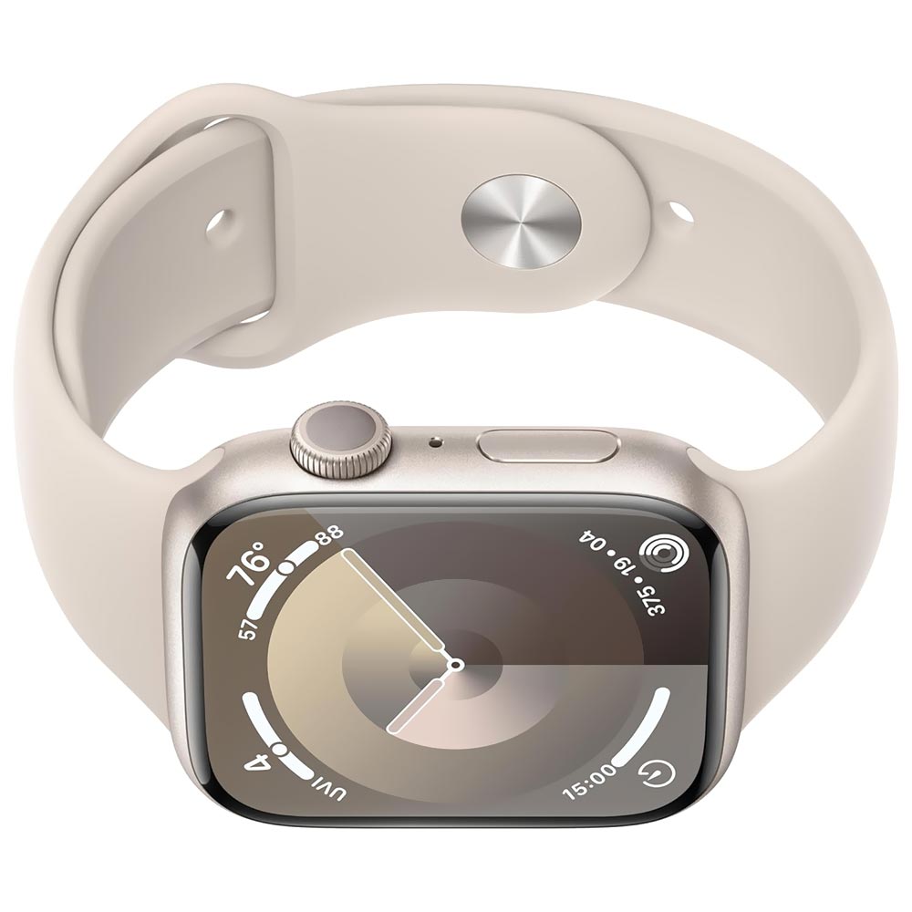 Apple Watch S9 MR973LL/A 45MM / M-L / GPS / Al Star SB - Starlight