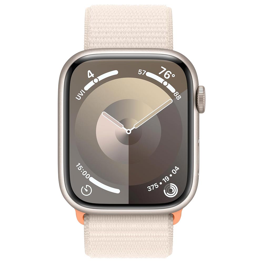 Apple Watch S9 MR983LL/A 45MM / GPS / Aluminium Sport Loop - Starlight