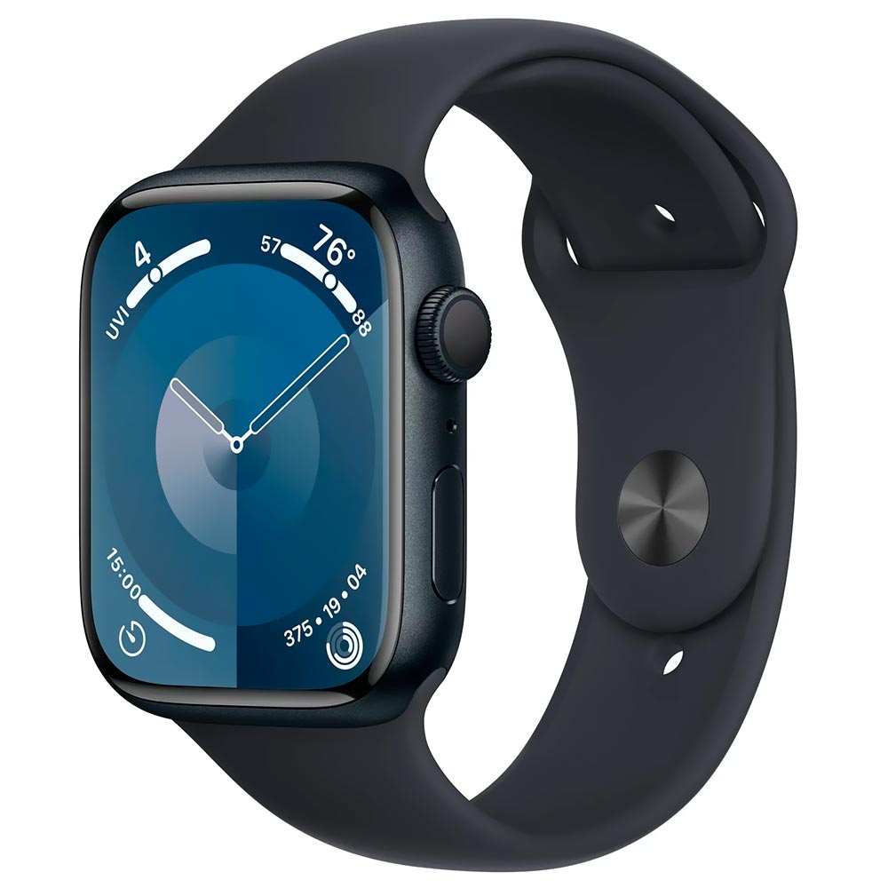 Apple Watch S9 MR9A3LL/A 45MM / M-L / GPS / Aluminium Sport Band - Midnight