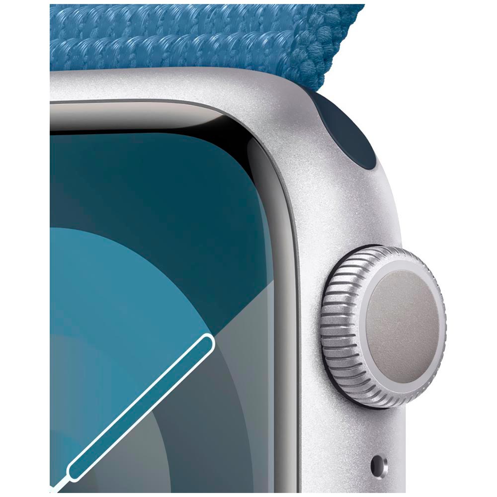 Apple Watch S9 MR9F3LW/A 45MM / GPS / Aluminium Sport Loop - Winter Blue