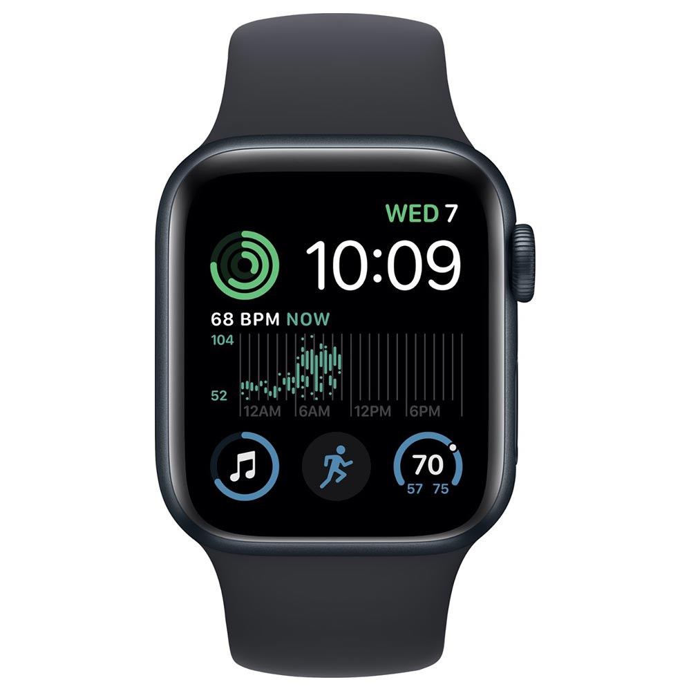 Apple Watch SE 2 MNT83LL/A 40MM / M-L / GPS / Aluminium Sport Band - Midnight no Paraguai - Visão Vip Informática - Compras no Paraguai - Loja de Informática Apple Watch SE 2 MNT83LL/A 40MM / M-L / GPS / Aluminium Sport Band - Midnight no Paraguai - Visão Vip Informática - Compras no Paraguai - Loja de Informática