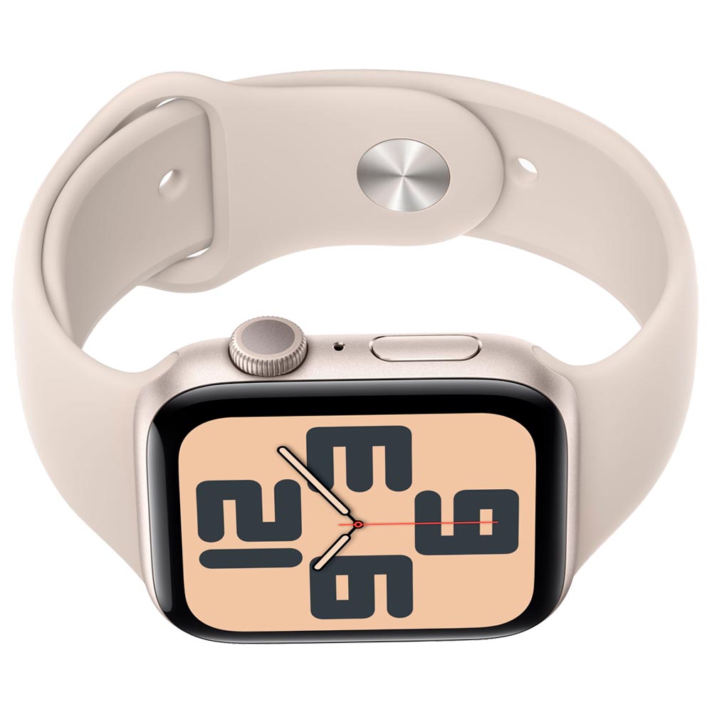 Apple Watch SE 2 MRE43LL/A 44MM / S-M / GPS / Starlight Aluminium - Starlight Sport Band

