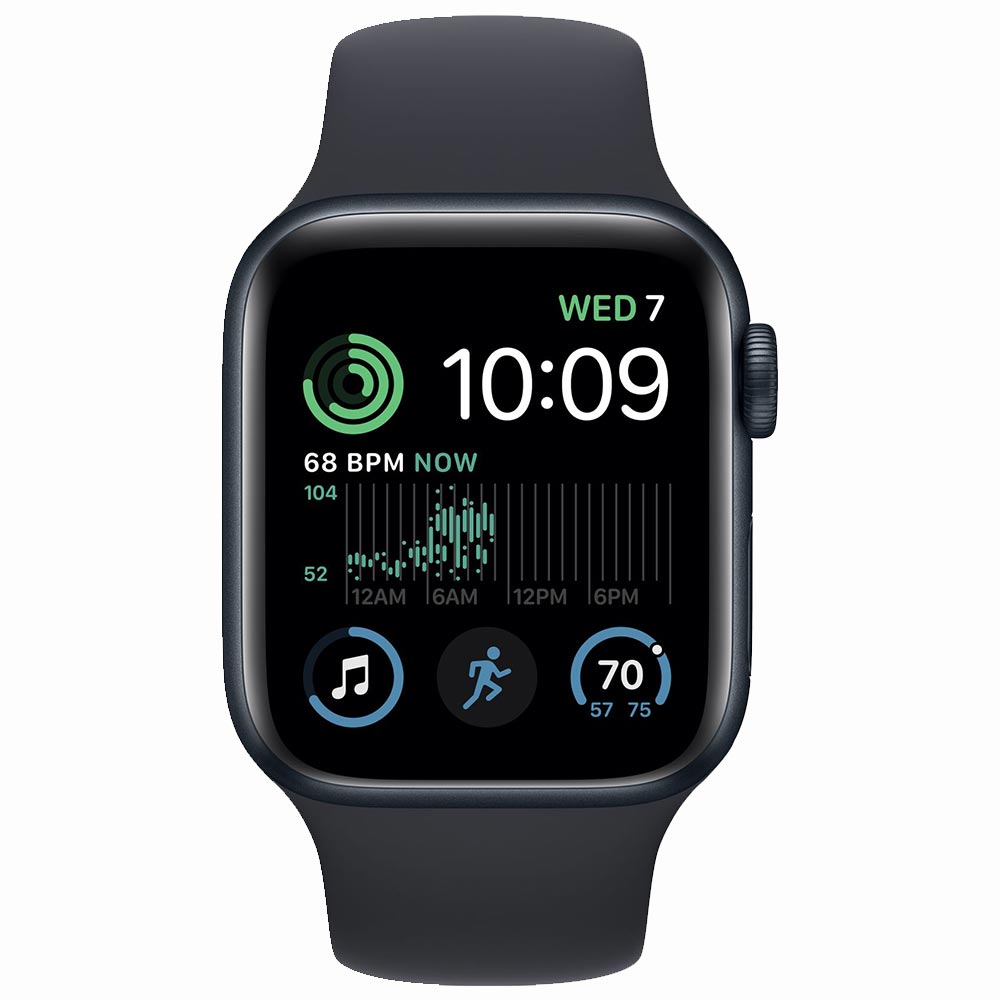 Apple Watch SE GPS 44MM MKQ43LE/A - Silver Aluminum Abyss Blue Sport Band  no Paraguai - Atacado Games - Paraguay