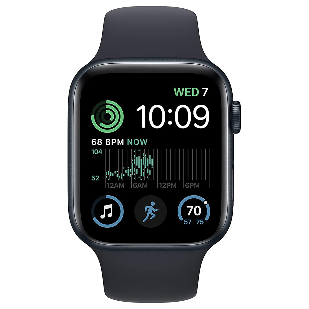 Apple Watch SE MNTG3LL/A 44MM / M-L / GPS / Aluminium Sport Band - Midnight