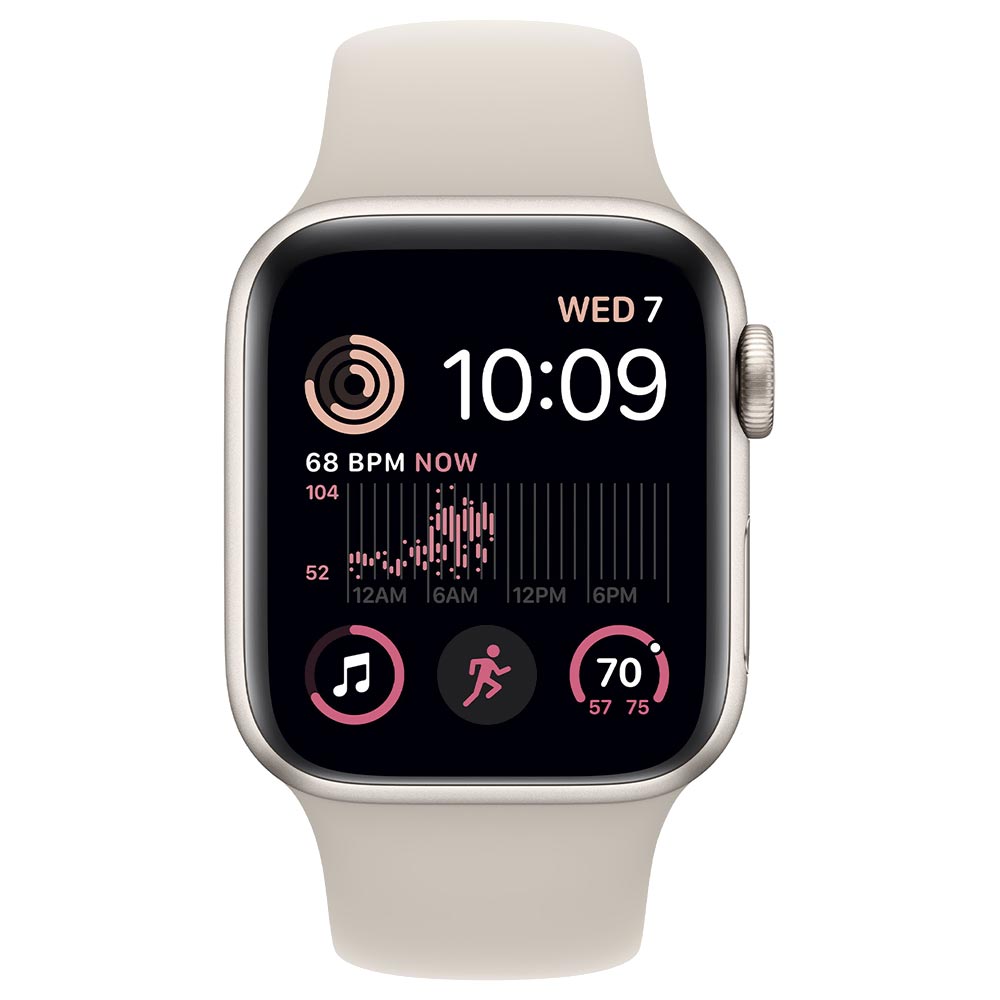 Apple Watch SE2 MNT33LL/A 40MM / GPS / Aluminium Sport Band - Starlight