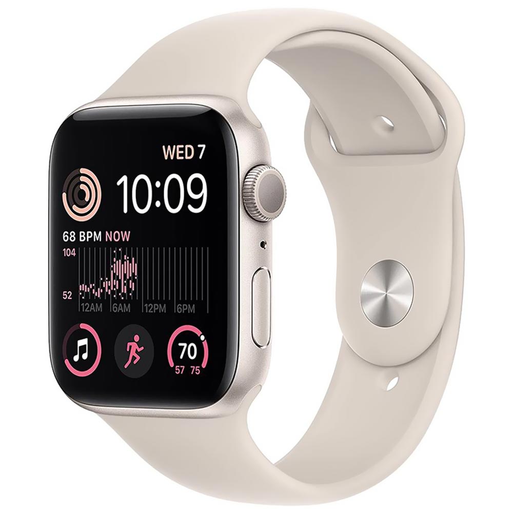 Apple Watch SE2 MR9U3LL/A 40MM / S-M / GPS / Aluminium Sport Band - Starlight