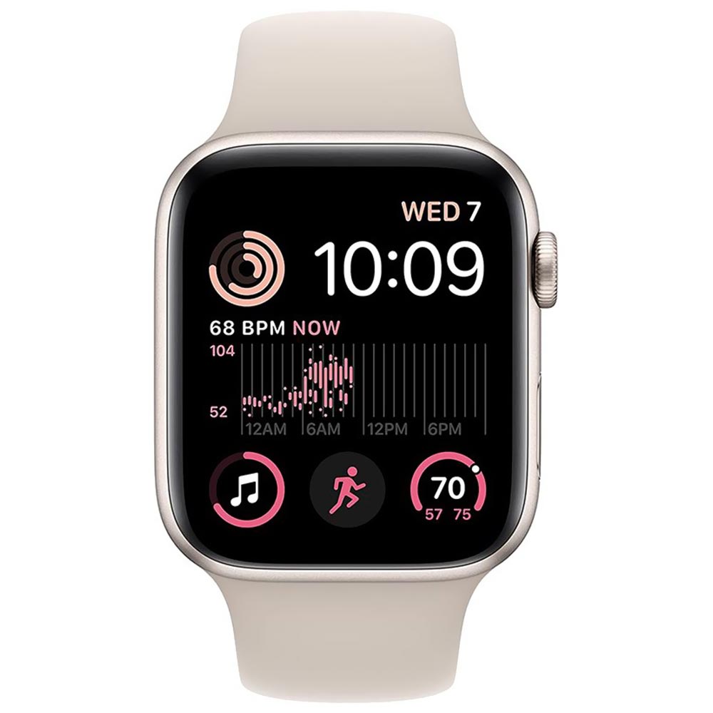 Apple Watch SE2 MR9V3LL/A 40MM / M-L / GPS / Aluminium Sport Band - Starlight