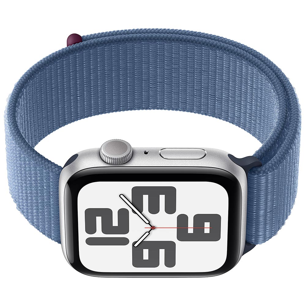 Apple Watch SE2 MREF3LL/A 44MM / GPS / Aluminium Sport Loop - Silver / Winter Blue