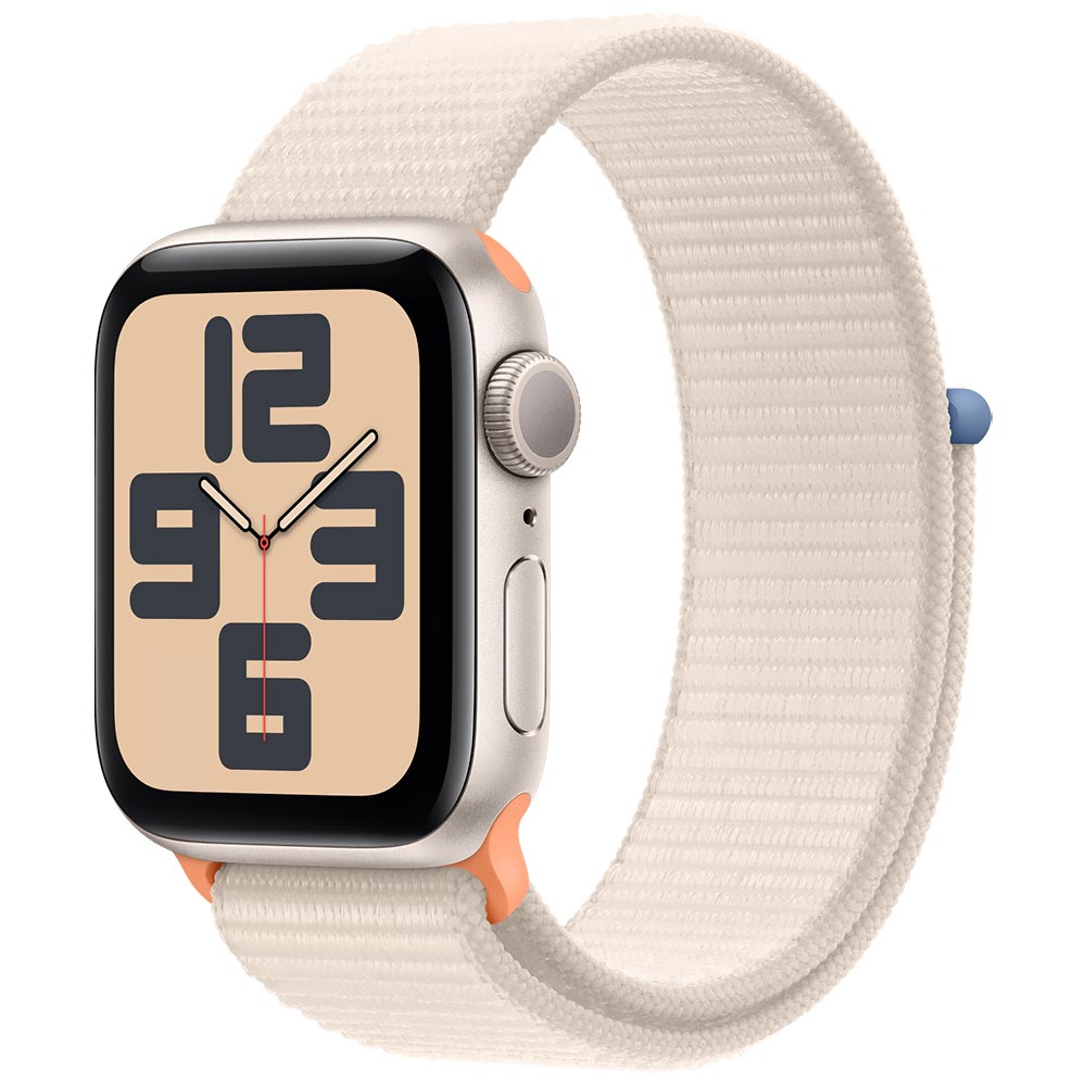 Apple Watch SE2 MRH13LL/A 44MM / GPS + Celular / Aluminium Sport Loop - Starlight