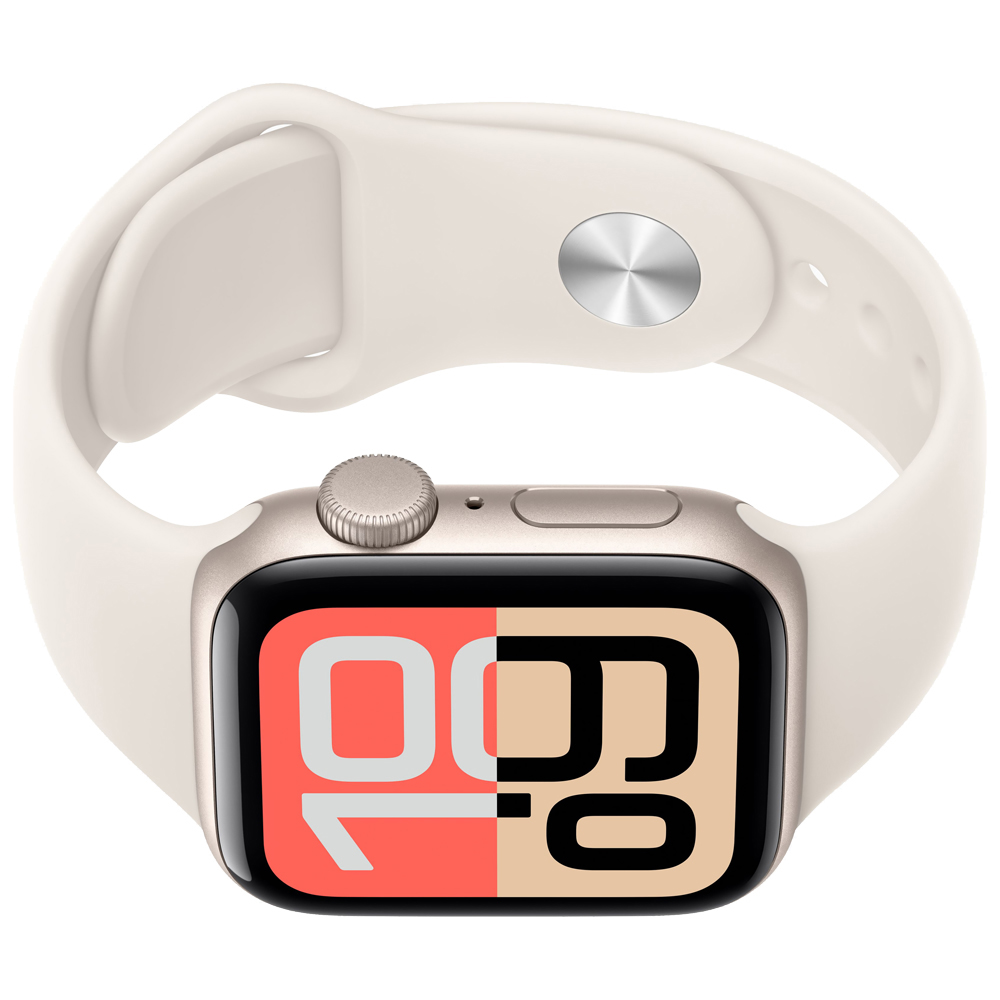 Apple Watch SE3 MEHJ4LW/A 44MM / M-L / GPS - Starlight Aluminium / Starlight Sport Band