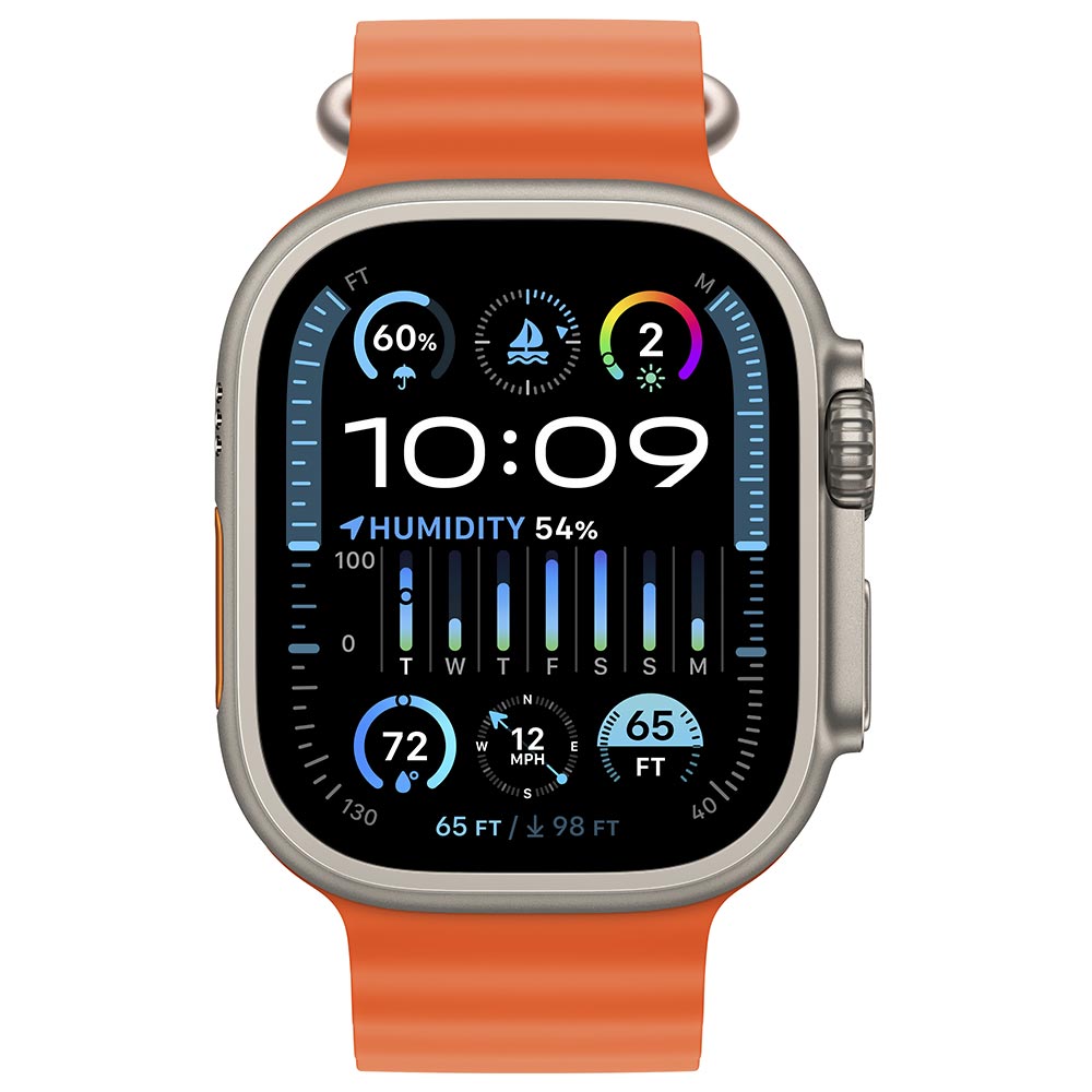 Apple Watch Ultra 2 MREH3LW/A 49MM / GPS / Titanium Ocean Band - Orange