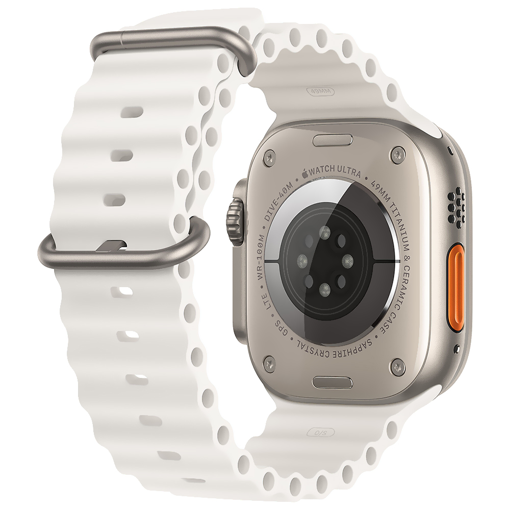 Apple Watch Ultra 2 MREJ3LW/A / GPS - Titanium White / Ocean Band