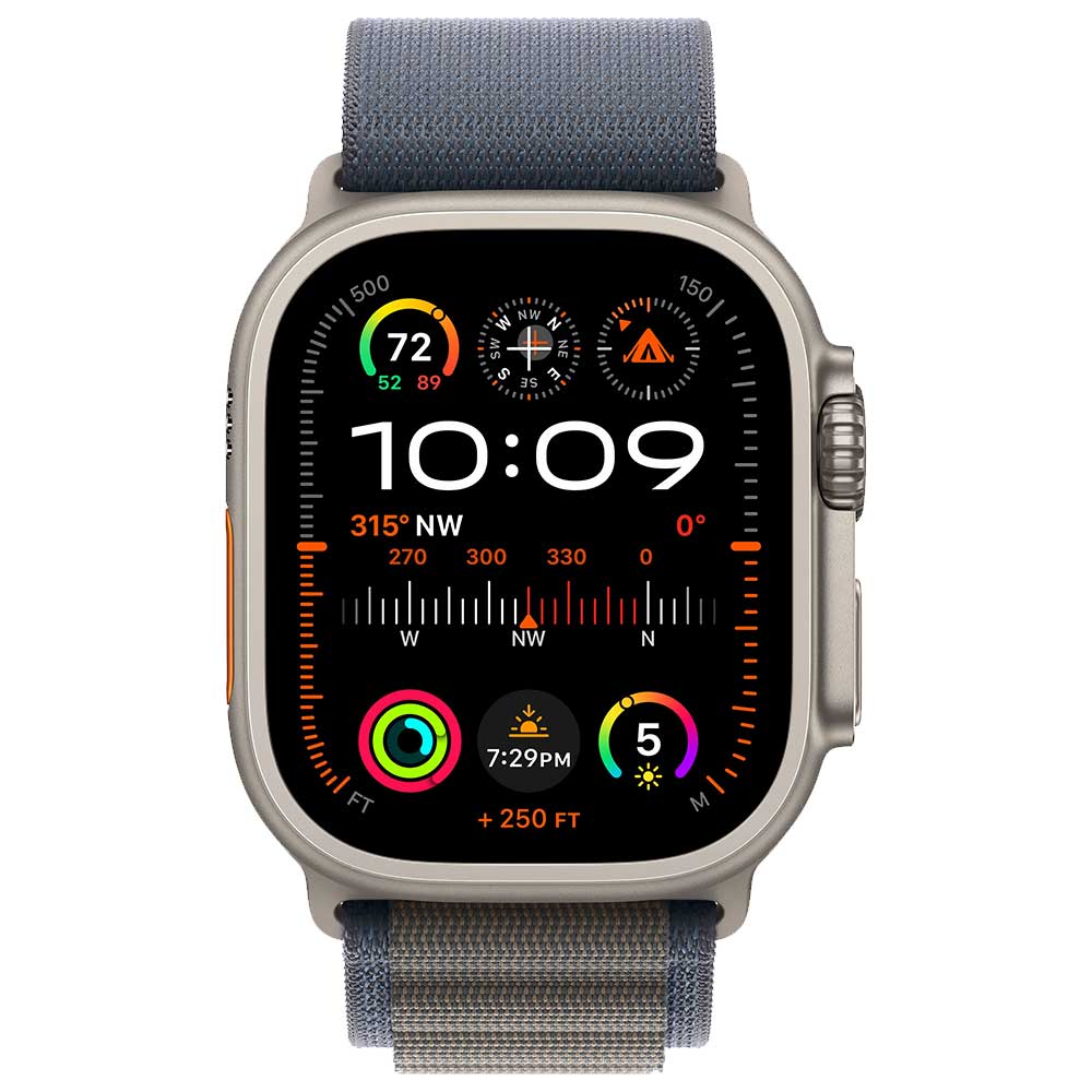 Apple Watch Ultra 2 MREP3LW/A 49MM / GPS / Titanium Alpine Loop M - Blue