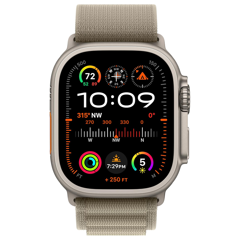 Apple Watch Ultra 2 MREX3FD/A 49MM / S / GPS + Celular / Titanium Alpine Loop - Olive